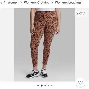 Wild Fable Animal Print Leggings